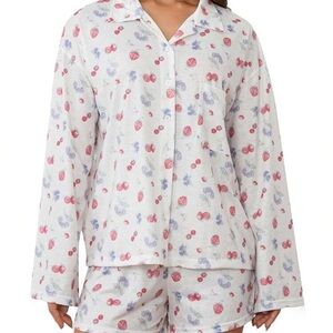 Fruit Print Women's Pajama Set